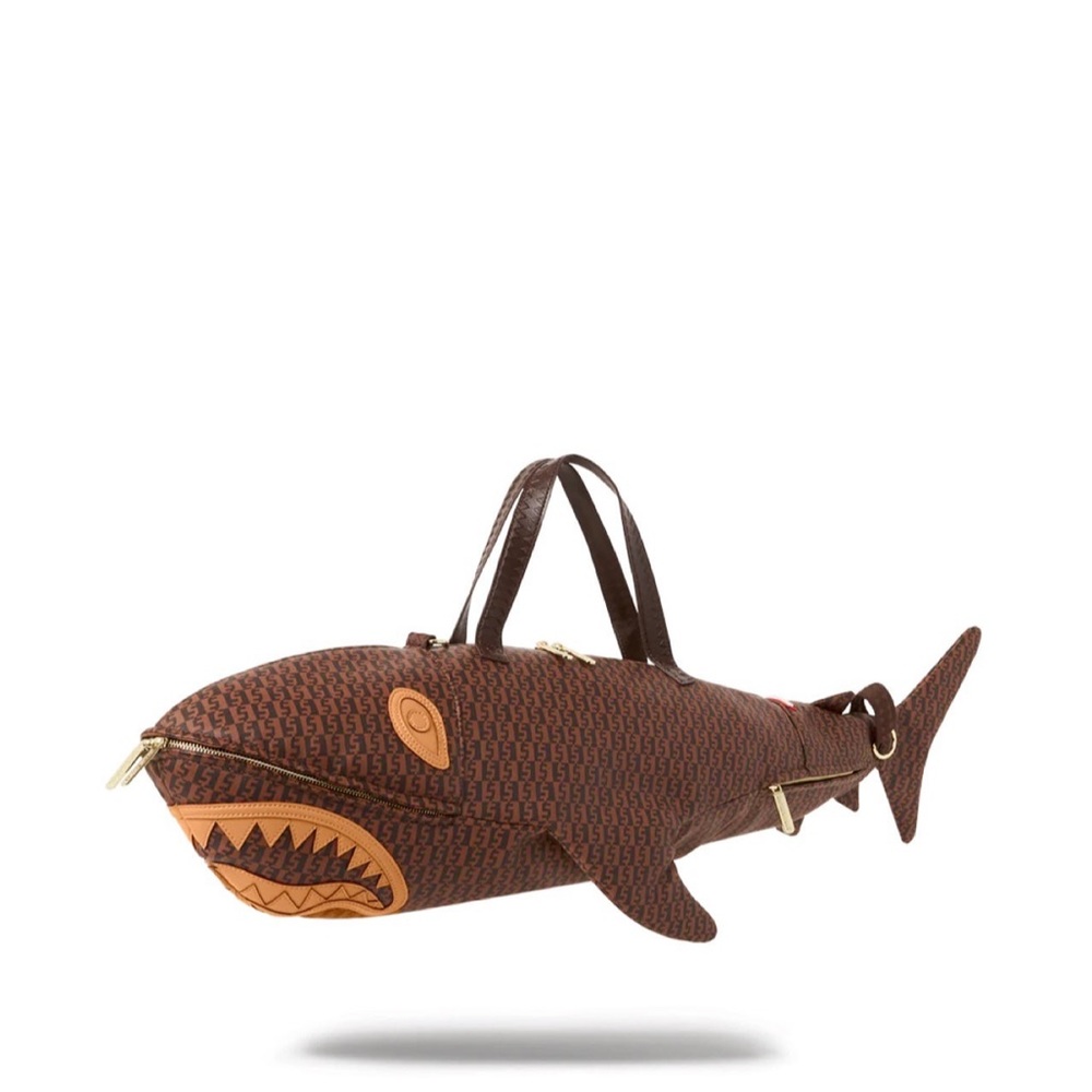 Sprayground Sharkfinity Shark Shape Duffle
